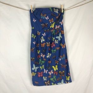 Anthropologie Nathalie Lete Butterfly Dress